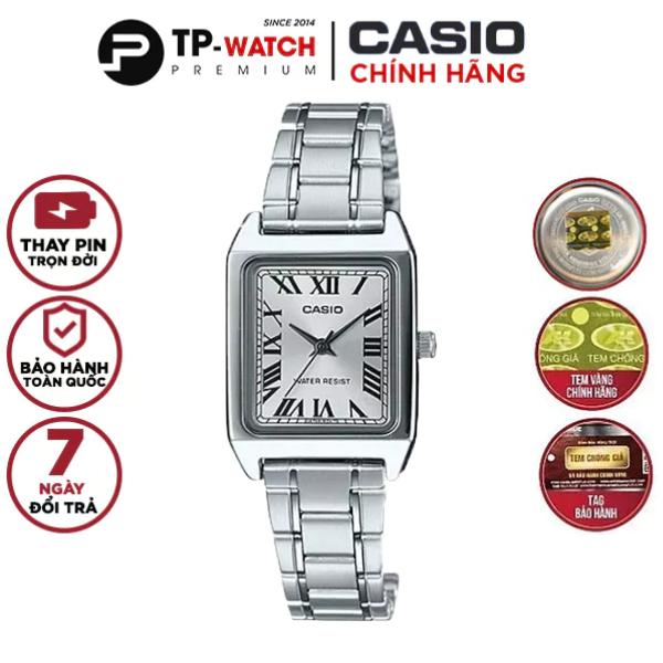 Đồng Hồ Nữ Casio Standard LTP-V007D-7BUDF Chính Hãng | Casio Standar LTP-V007D-7B Dây Thép