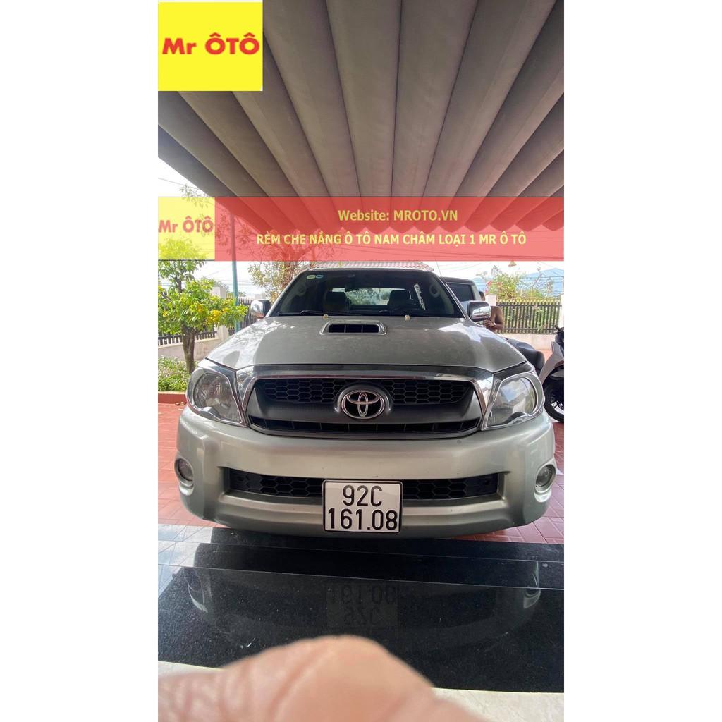 RÈM CHE NẮNG NAM CHÂM CHO XE TOYOTA HILUX 2007-2014