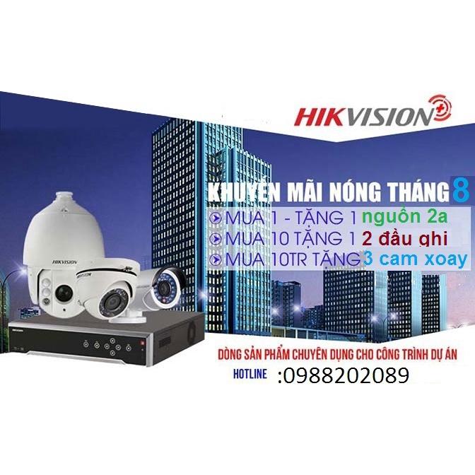 Camera hikvision DS-2CD1001-I 720p để mưa hay nắng