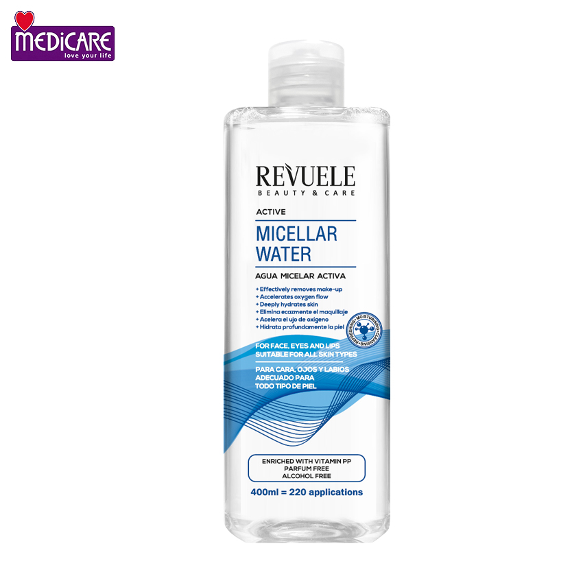 Nước tẩy trang REVUELE Active 400ml