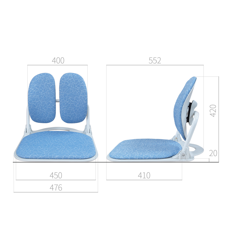 Ghế Bệt Bằng Vải DUOBACK - DK 922