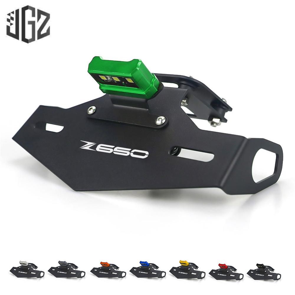 Bộ Khung Gắn Biển Số Cho Xe Mô Tô Kasaki Z650 2017 2018 2019 2020