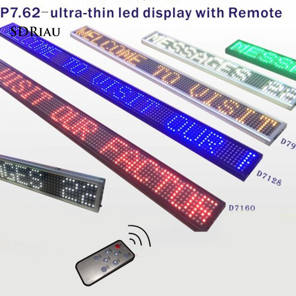 Bảng Đèn Led Xqcdx Dc 12v Kèm Điều Khiển Từ Xa