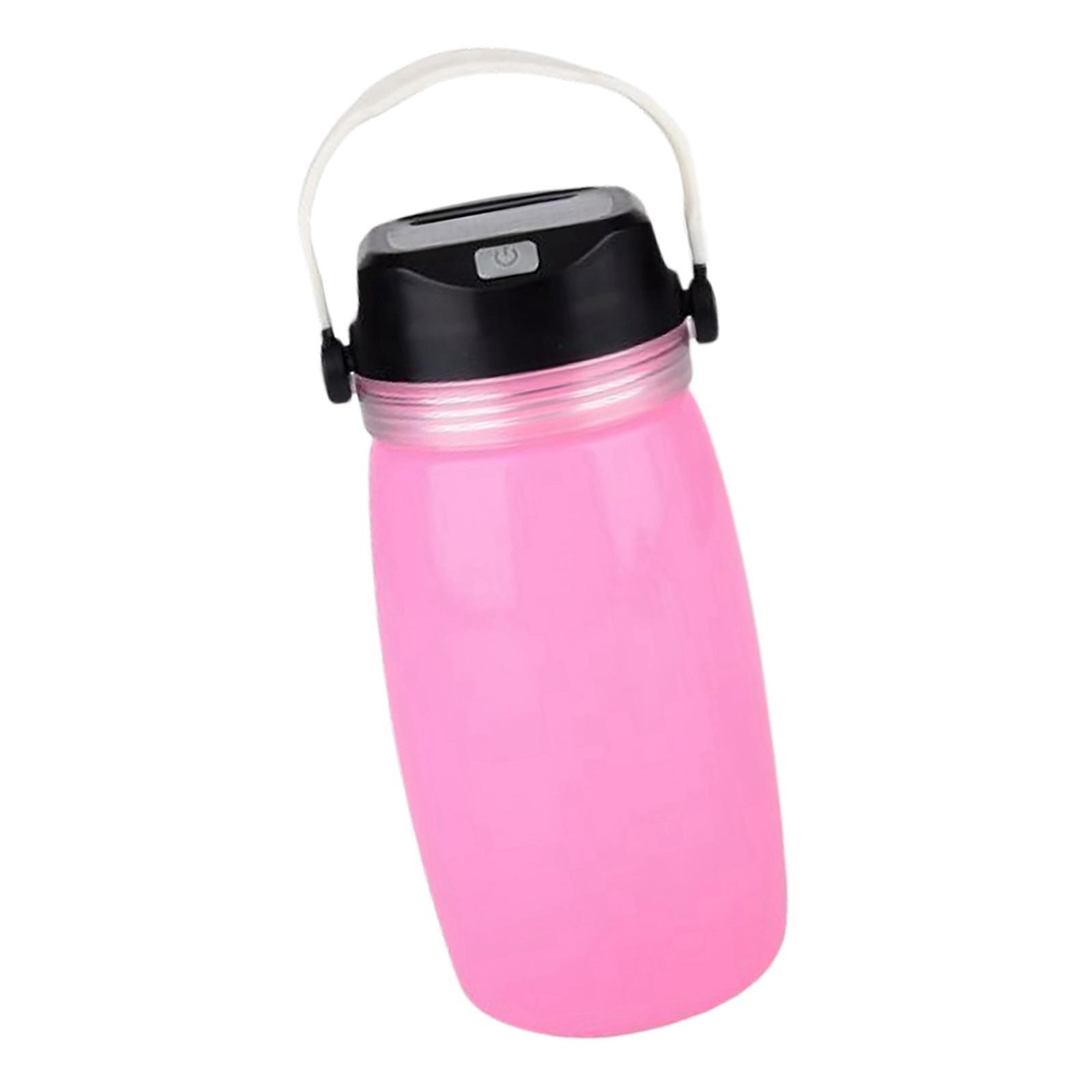 Sports Water Bottle Lantern Camping Lamp for Outdoor Camping Camping Lamp Solar Charging Luminous Water Cup