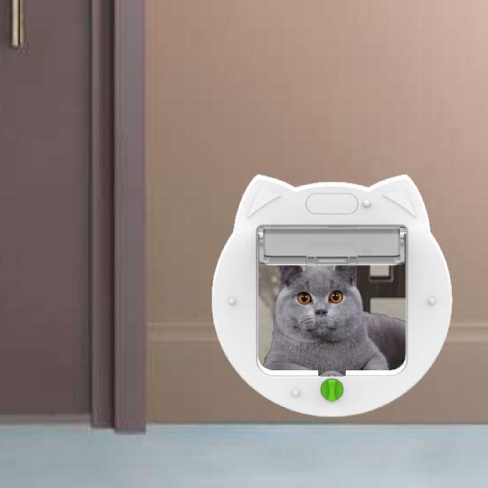Cat Doors Door Frame Cat Dog Doors for Interior Exterior Doors Kitten Kitty