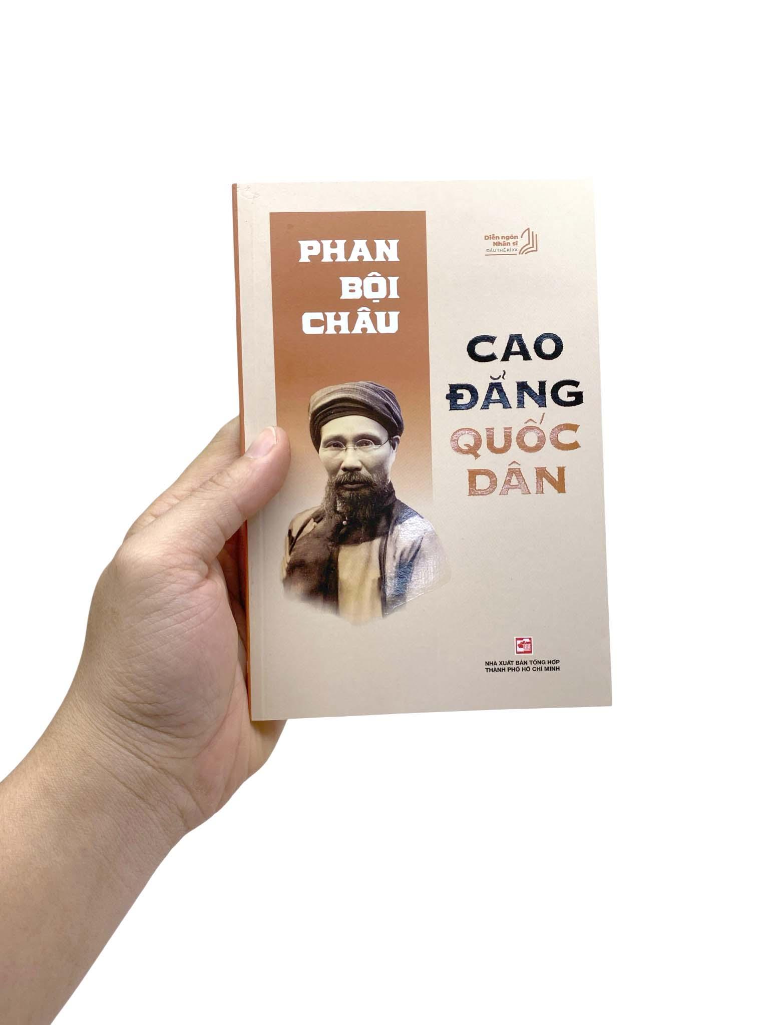 Sách - Diễn Ngôn Nhân Sĩ Đầu Thế Kỉ XX - Phan Bội Châu - Cao Đẳng Quốc Dân