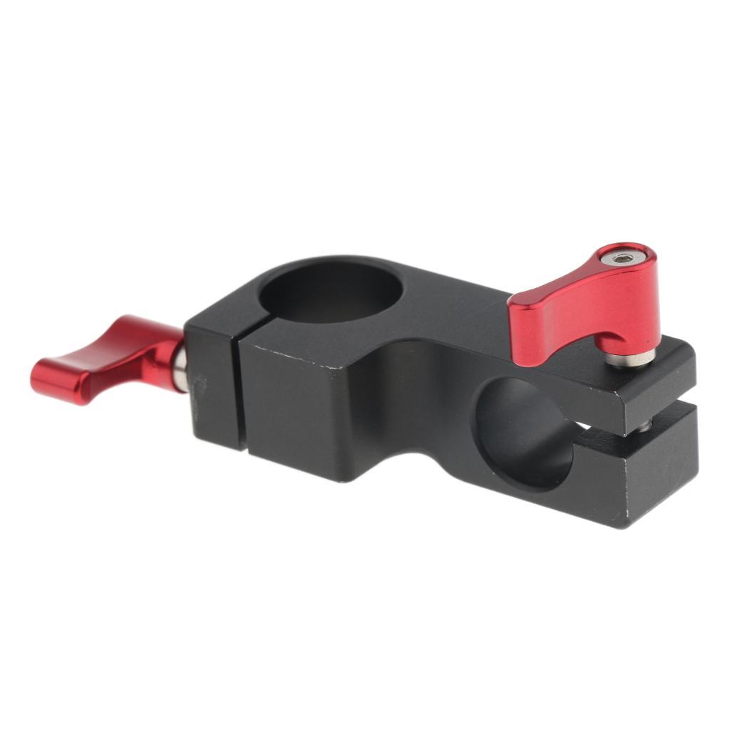 15mm Camera Cage Stabilizer Rig Clip Shoulder Mount Adapter