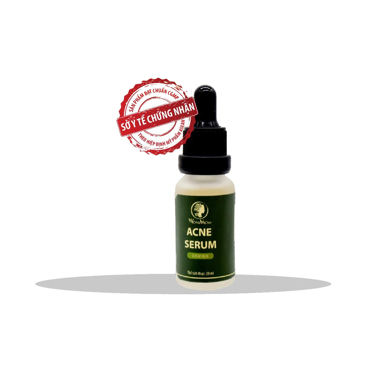 Serum Hỗ Trợ Trị Mụn, Mờ Thâm Cho Mẹ Bầu Và Sau Sinh Wonmom Chai 20ml