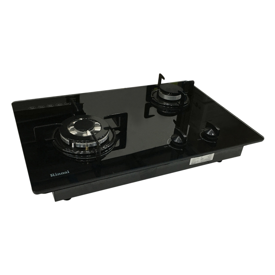 Bếp Gas Âm Rinnai RVB-6SDQ - Đen - Hàng Chính Hãng