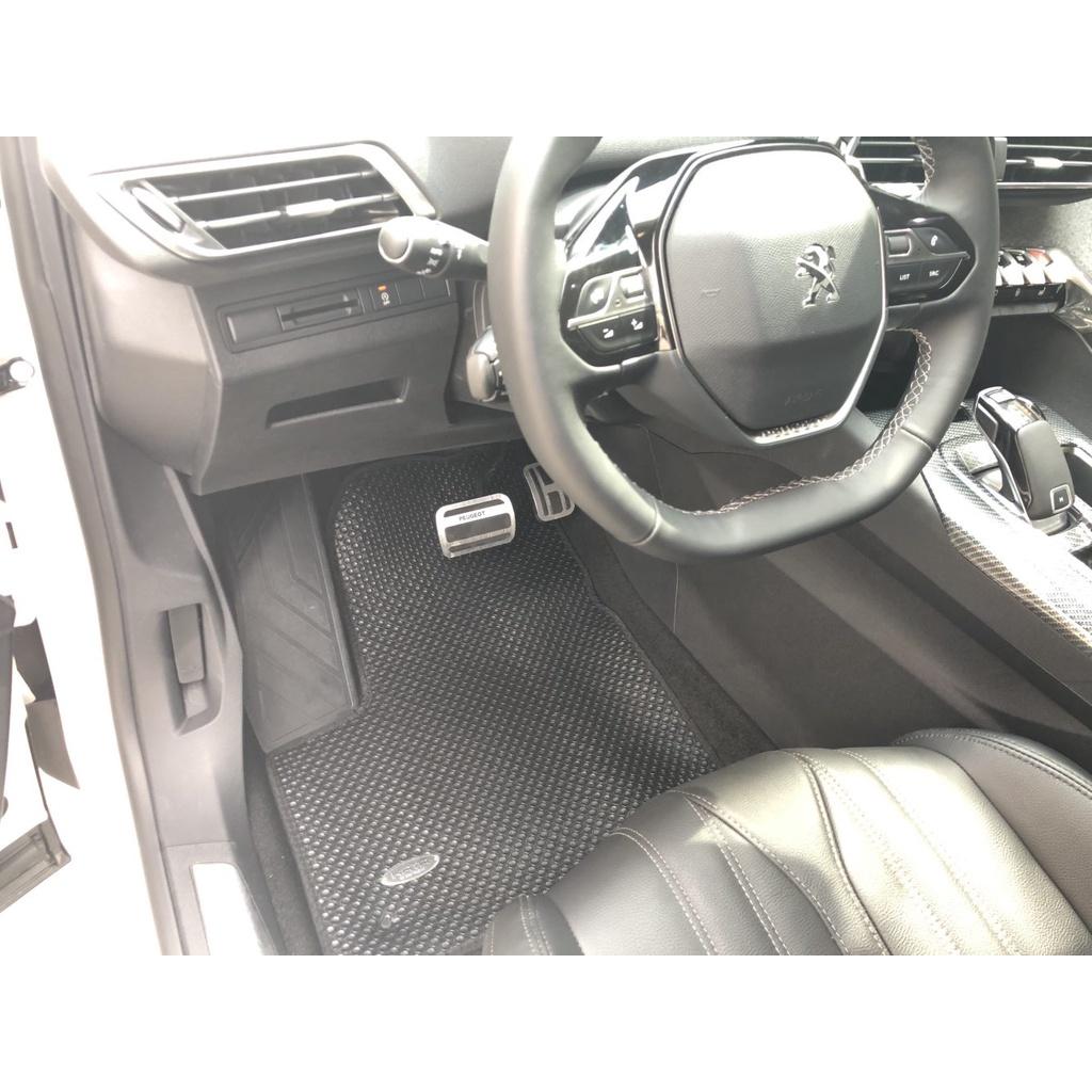 Thảm lót sàn ô tô KATA cho xe Peugeot 3008 - Khít với sàn xe, Chống trơn, Không mùi, Không ẩm mốc