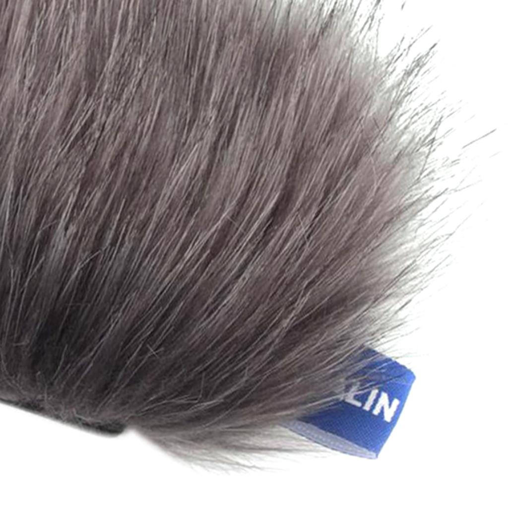 Outdoor Furry Mic Windscreen Wind Cover Microphone Muff for Tascam DR-22WL