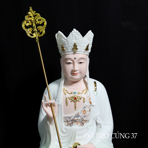 TƯỢNG ĐỊA TẠNG - CHẤT LIỆU COMPOSITE CAO CẤP - HÀNG NHẬP ĐÀI LOAN