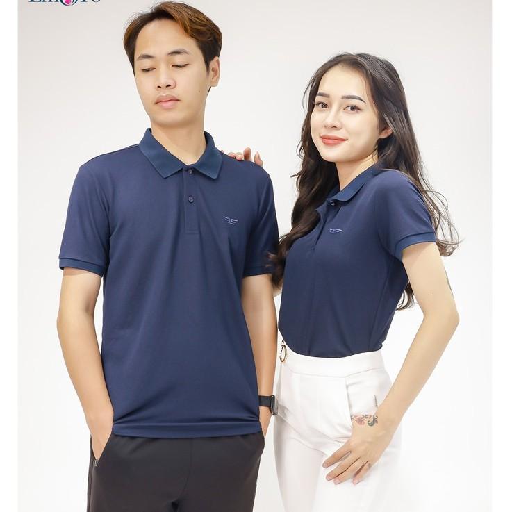 Áo Polo nữ cổ bẻ phối UCO vải cotton cá sấu cao cấp, dáng đẹp, thêu họa tiết màu trắng, xanh, navy ATS0497 - 