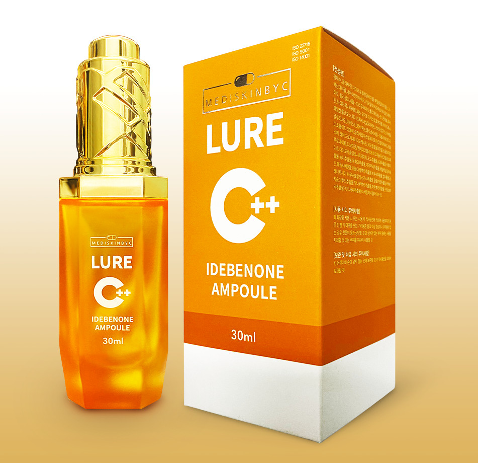 Siêu tinh chất dưỡng chuyên biệt chống lão hóa LURE C++ IDEBENONE AMPOULE 0,05% 30ml Từ MEDISKINBYC