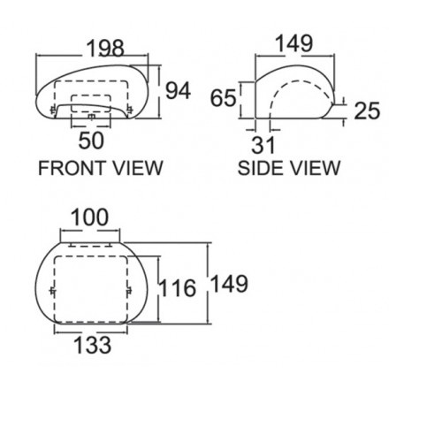 Kệ đựng giấy vệ sinh American Standard Sasso VF-9411