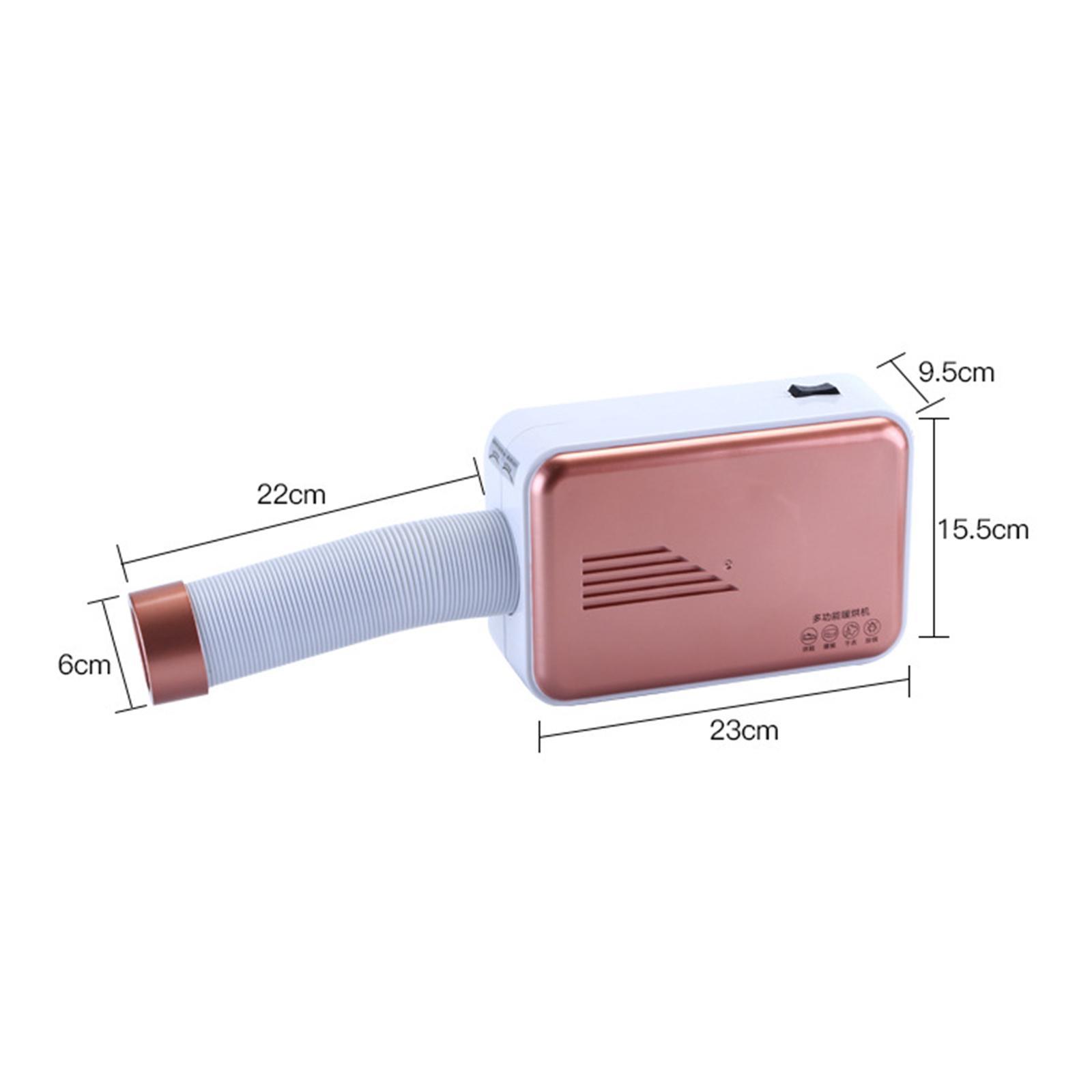 Portable Clothes Dryer Fast Drying 600 w for Travel Camping