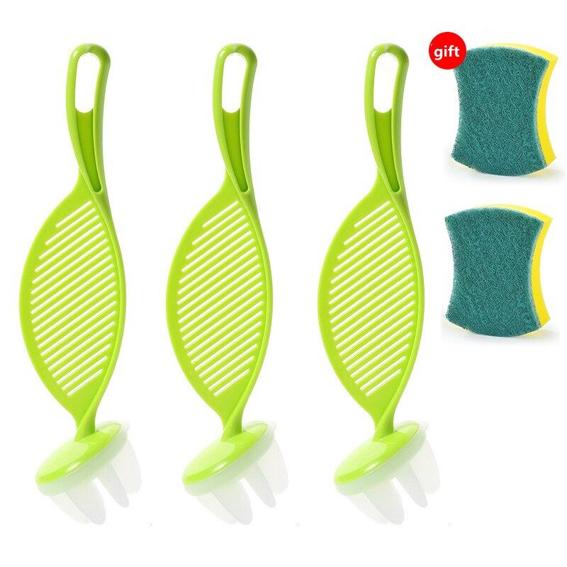 Kitchen Creative Washing Tool Multi-Function Rice Washing Spoon Washing Rice Sieve Not Hurt Hand Household Sink Food Drain Rack