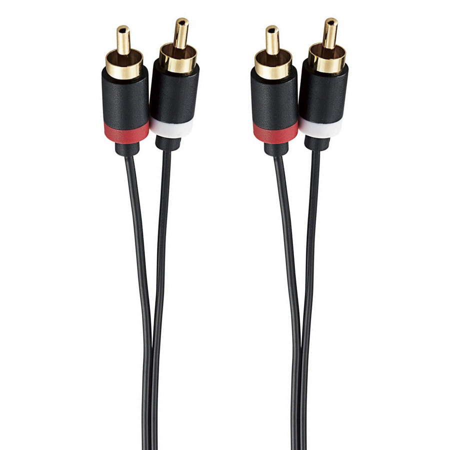 Cáp AV 2xRCA - 2xRCA ELECOM DH-WRN10 - Hàng chính hãng