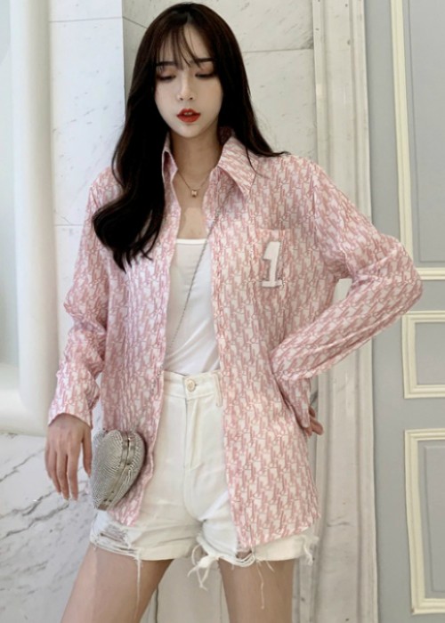 Áo sơ mi bóng họa tiết Mã: AM1505