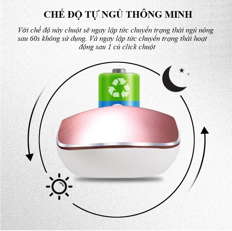 Chuột Máy Tính Huqu HQ-K1-Tặng Kèm Miếng Lót - Độ Phân Giải 1600DPi - Hàng Chính Hãng