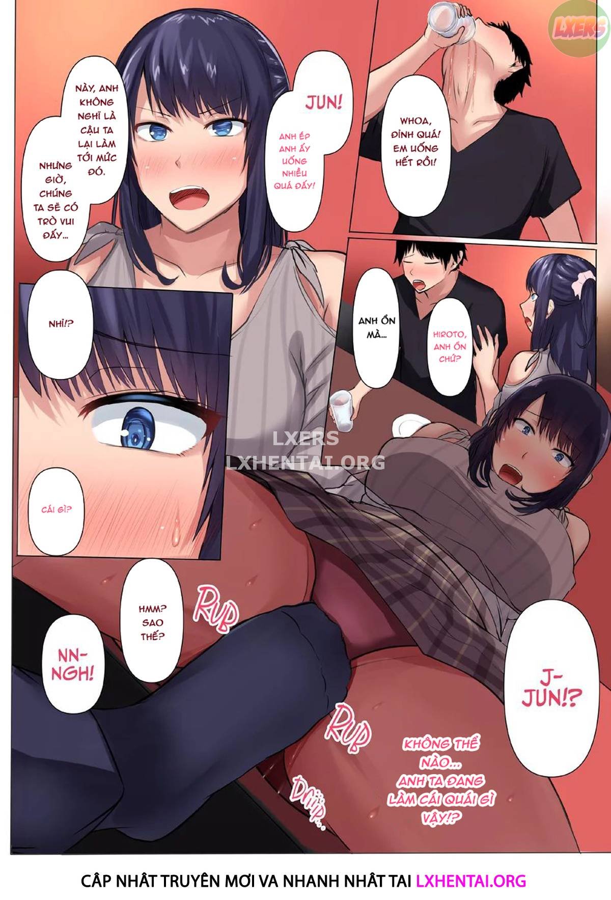 người yêu bị cám dỗ bởi cặc khủng của tên lớp trên chapter 1 12