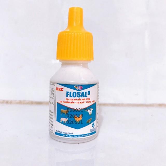 FLOSAL - D đặc trị khò khè thuốc gà đá 1 LỌ 10ML