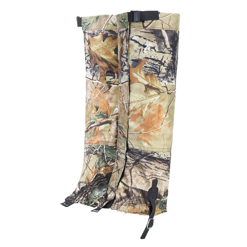 Leg Gaiters – Waterproof and Adjustable Snow Boot Gaiters for Hiking, Walking, Hunting, Mountain Climbing and Snowshoeing