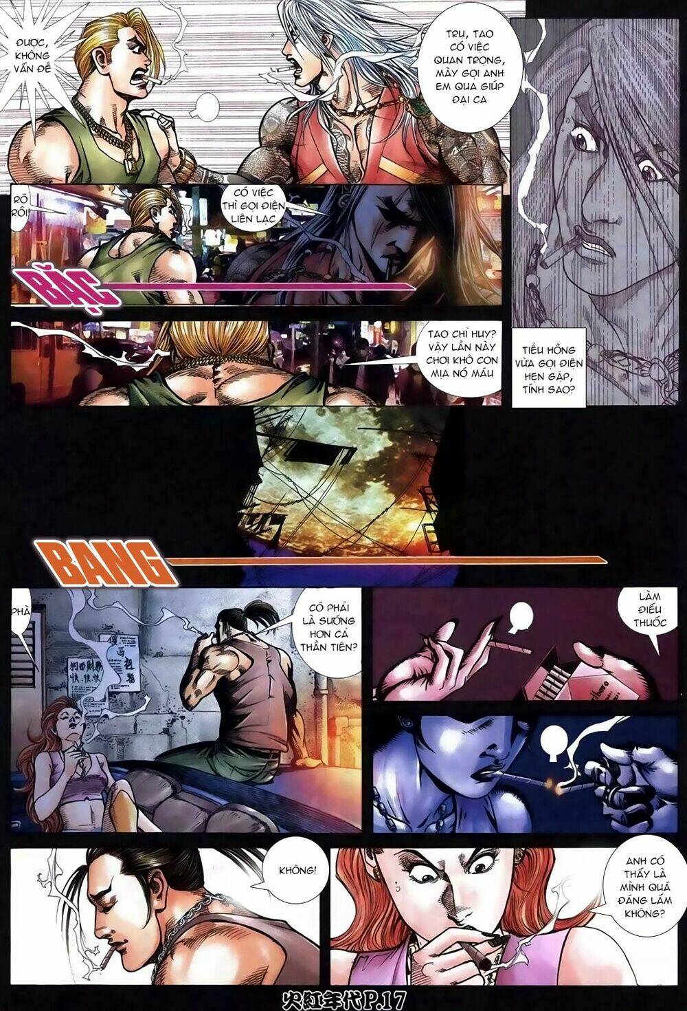 hỏa hồng niên đại hắc cốt đường chapter 113 13