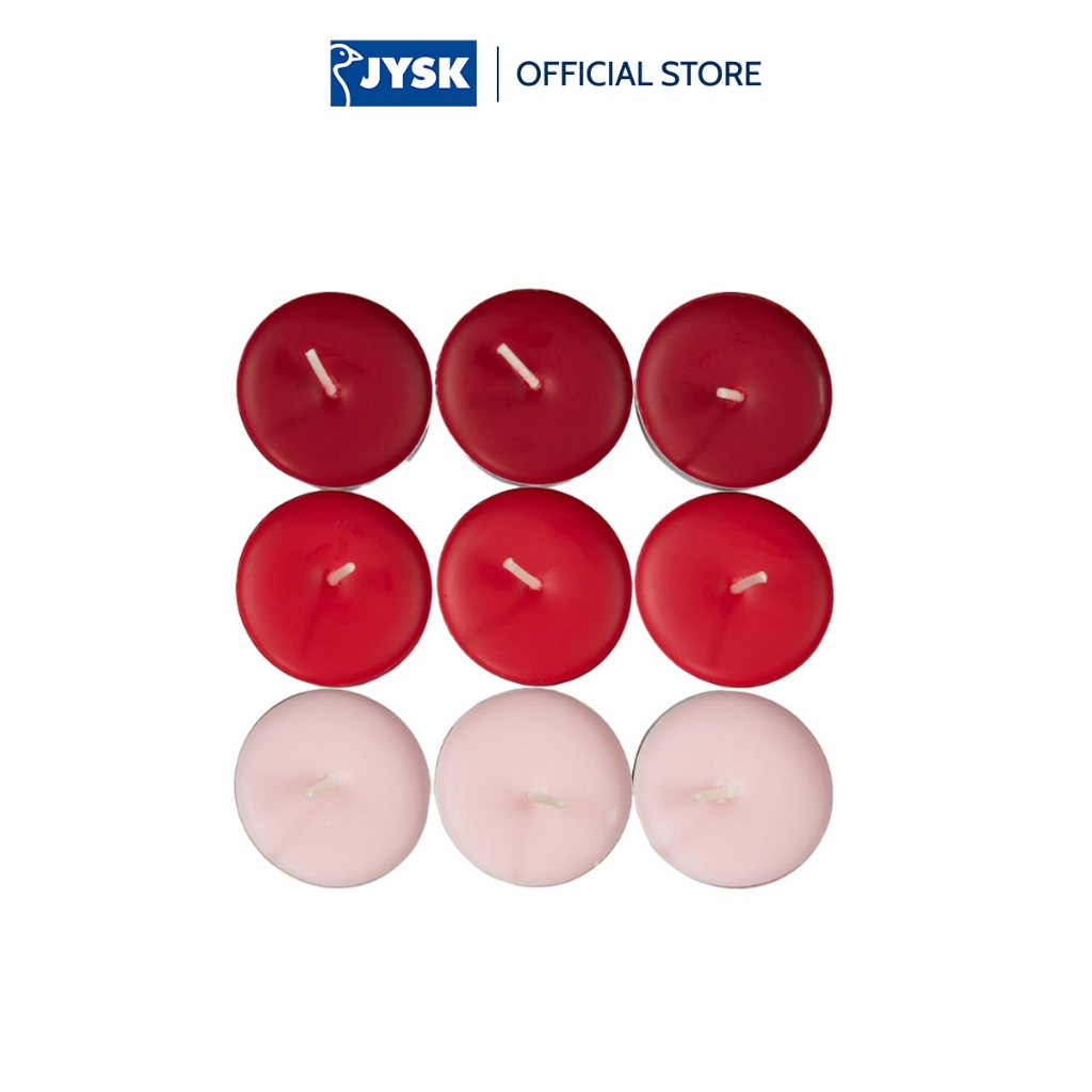 Bộ 18 nến thơm tealight | JYSK Kenni | paraffin | nhiều màu