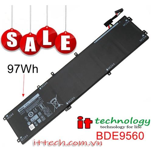 Pin dùng cho Laptop Dell 6GTPY 06GTPY 97Wh 9 Cell