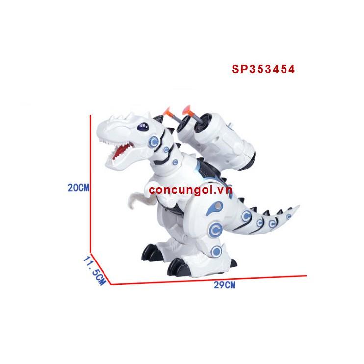 Hộp khủng long chuyển động, phun nước, thụt cây hít, 0836A (Hộp)- SP353454