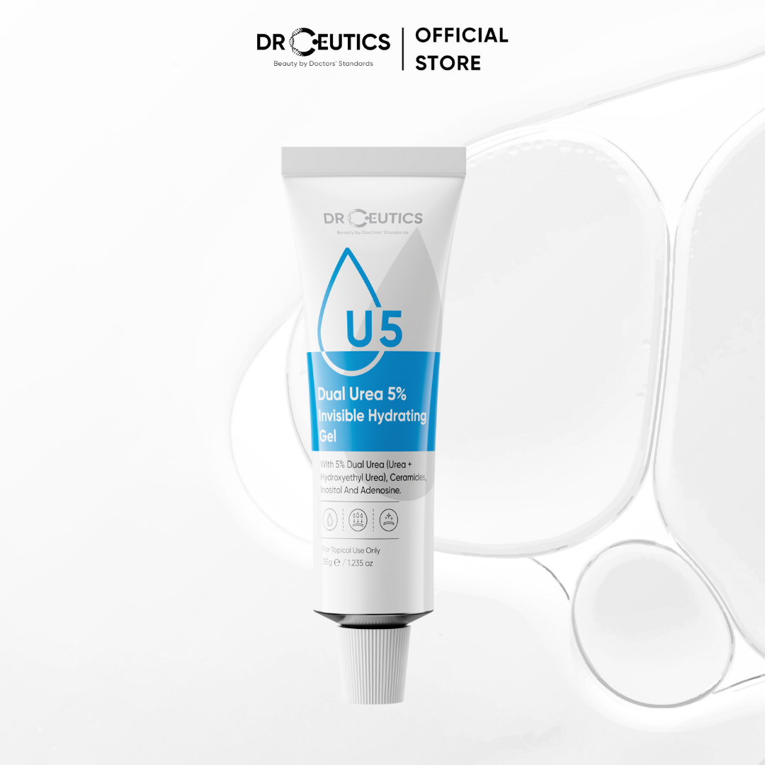 DRCEUTICS Gel Dưỡng Ẩm Và Phục Hồi Da Dual Urea 5% Invisible Hydrating Gel