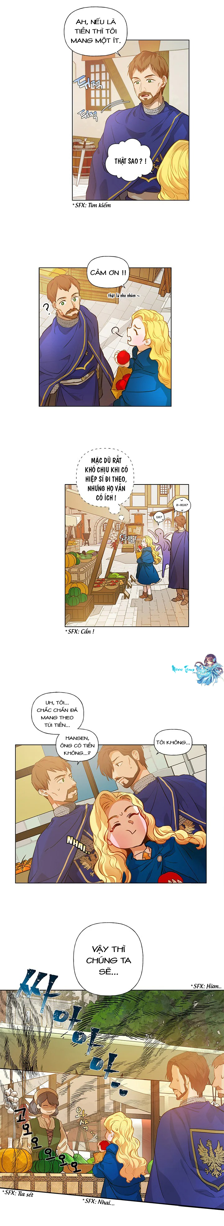 nhà nguyên tố tóc vàng chapter 13 9