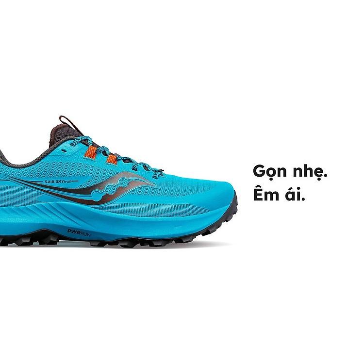 Giày Chạy Địa Hình Nam Saucony Peregrine 13 - Agave/Basalt