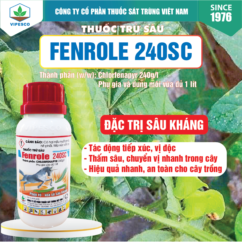 FENROLE 240SC-240CC - DIỆT TRỪ SÂU KHÁNG