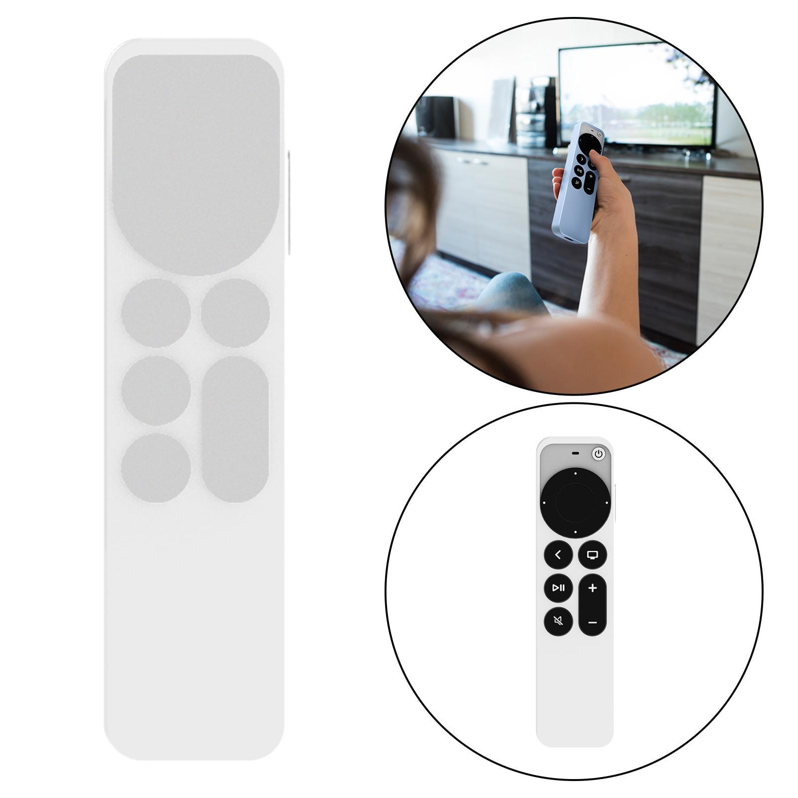 Silicone Remote Control Protective Case White