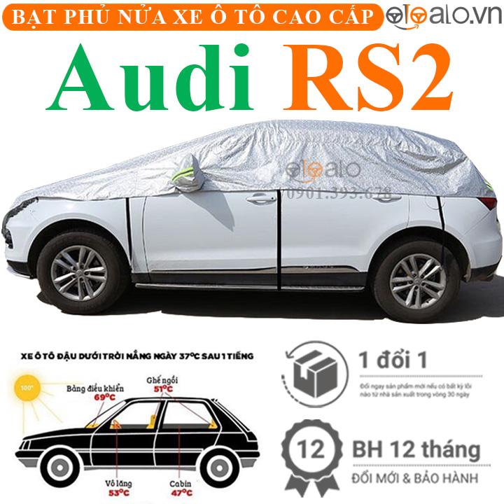 Bạt phủ nửa nóc xe Audi RS2 vải dù 3 lớp
