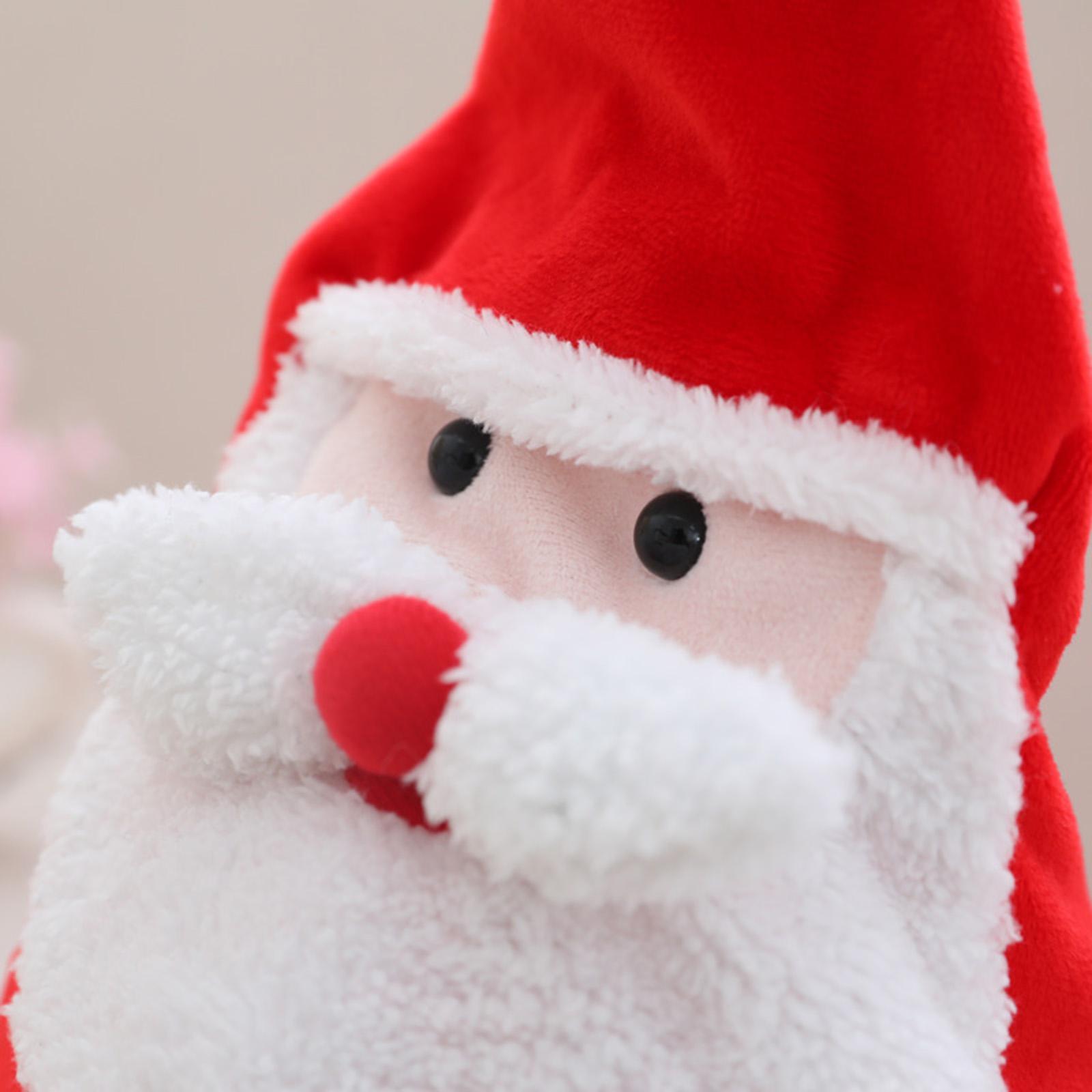 Santa Hat Singing and Dancing Christmas Cap for Party Supplies Xmas New Year