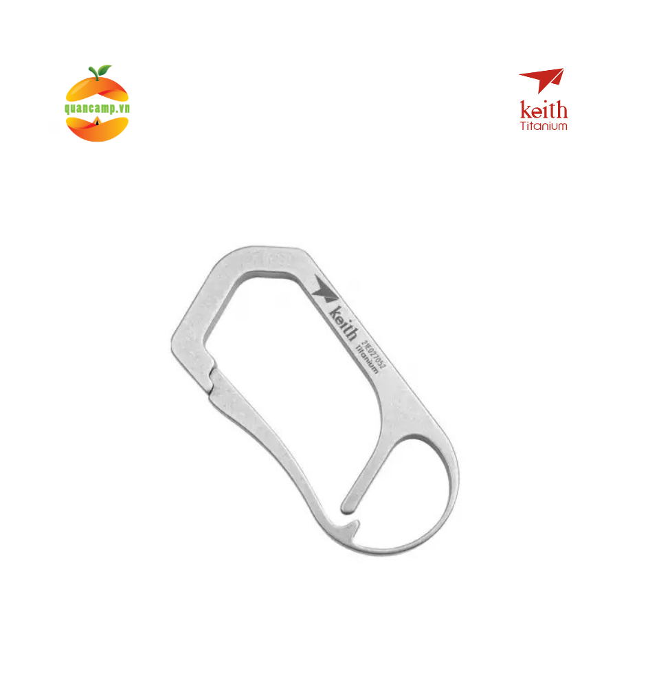 Móc khóa đa năng Keith Titanium Carabiner Ti1155