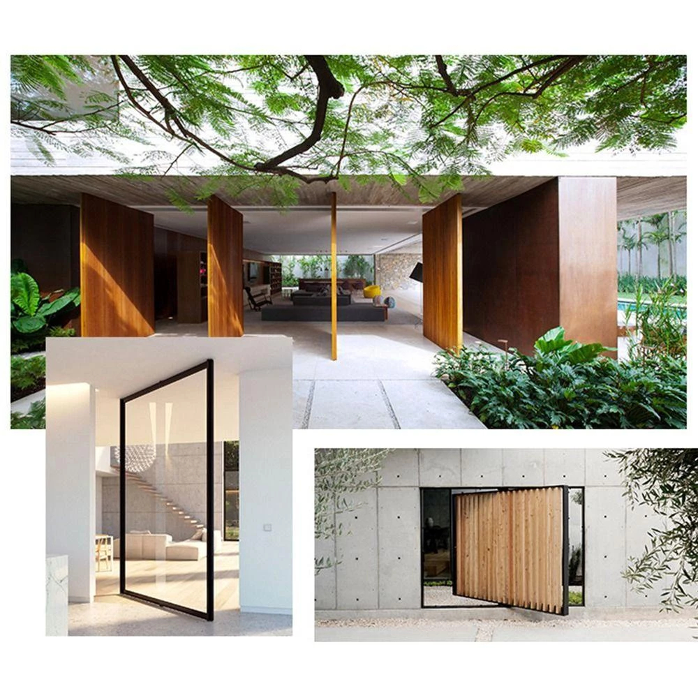 Bản Lề Cối Xoay Bản Lề Trục Xoay 360 Độ KUNBE Inox Dày Dặn Cho Cửa Tủ, Kệ, Nội Thất