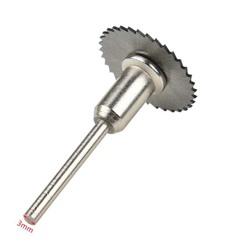 Bộ 6 lưỡi cưa mini 22-50mm thép gióH S S lưỡi cắt mini gắn máy khoan trục 6mm bộ chuyển đổi máy khoan sang cưa mini
