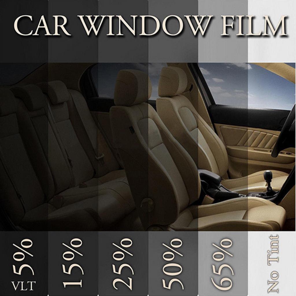 35% VLT Black Car  Window Shade TINT Film Vinyl Roll 50cmx100cm