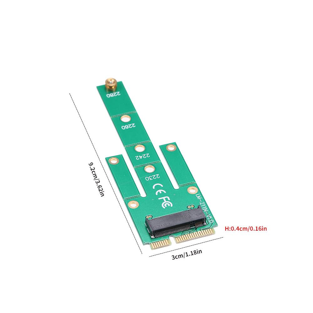 MSATA to NGFF Adapter Card Motherboard SATA to M.2 NGFF MSSD Converter Support 2230/2242/2260/2280