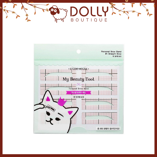 Khuôn Kẻ Chân Mày My Beauty Tool Personal Brow Band #1 Straight Brow (Dáng Khuôn Mày Ngang)