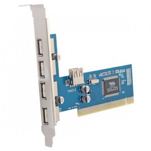 Card chuyển đổi PCI sang USB 4 port Dtech PC0016C - Hàng chính hãng