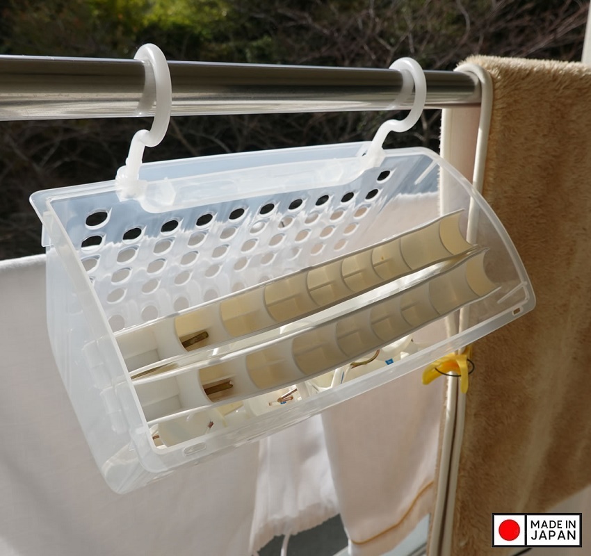 Giỏ nhựa có móc treo tiện lợi Sanada - Hàng nội địa Nhật Bản |#Made in Japan|