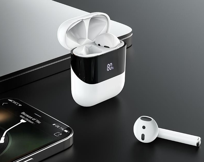 Tai nghe Bluetooth cao cấp OLAPLE kèm Dock sạc hiển thị dung lượng pin - Hàng nhập khẩu