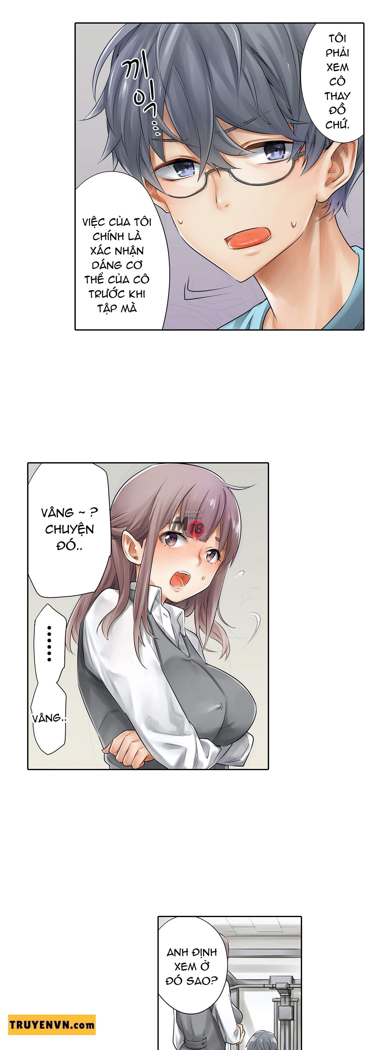 phòng tập gym khiêu gợi chapter 3 16