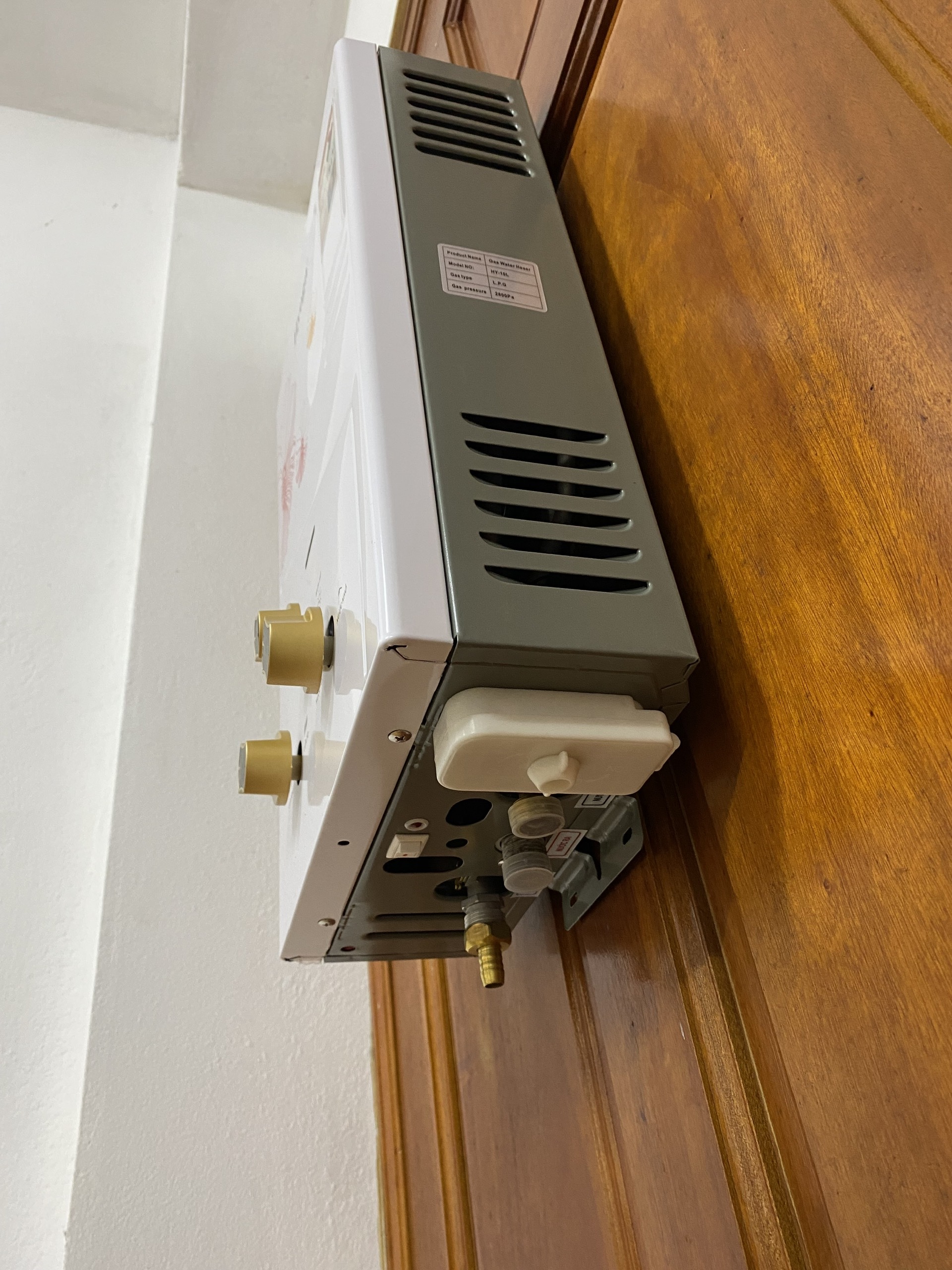 Bình Tắm Dùng Gas GDV HY-10L Ống Đồng 8MM - Hàng Chính Hãng