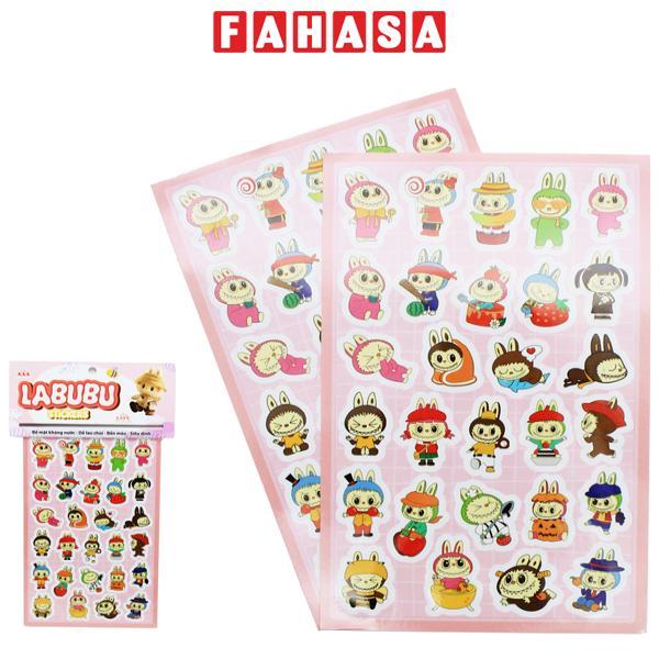 Bộ 2 Tờ Sticker LBB Vui Nhộn - Liên Hiệp Thành USLBB28X2